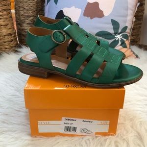 Miz Mooz Deborah Sandal- Emerald